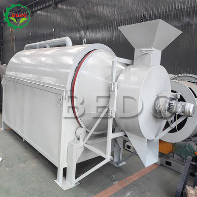 4kw Sawdust Dryer Machine 400-500kg/h Customized Color