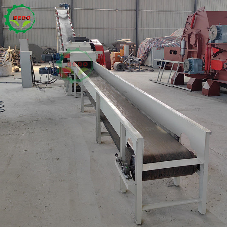 55KW 590rpm thương mại máy nghiền gỗ loại trống Chipper Shredder Heavy Duty