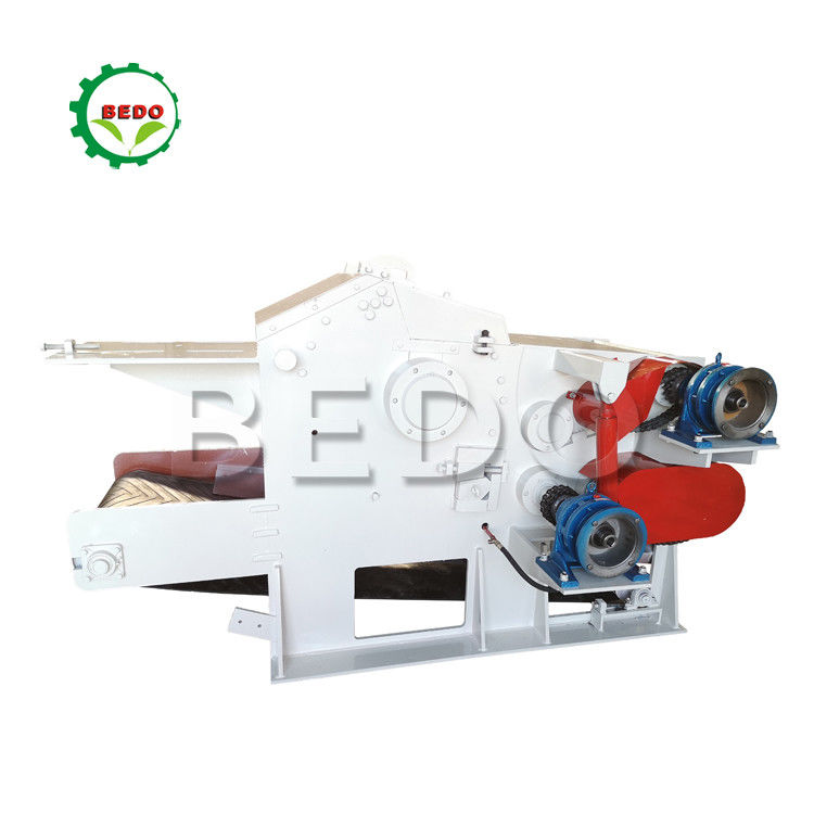 Máy cắt rác gỗ tự nuôi bằng điện nhỏ gọn loại trống máy cắt rác