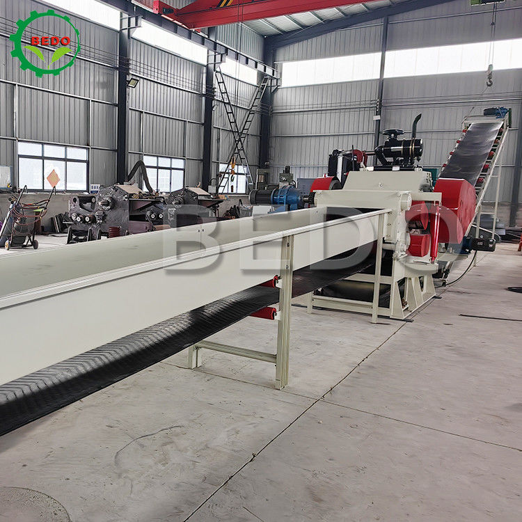 8500kg Máy cắt gỗ bằng động cơ diesel Máy cắt gỗ theo màu sắc tùy chỉnh Thiết bị cắt rừng