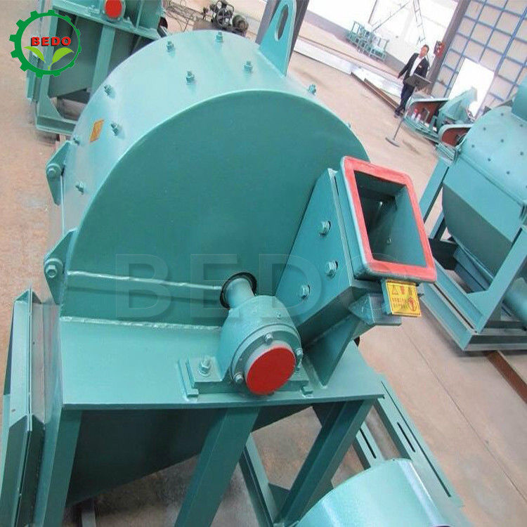 90KW Industrial 3-4T/H 	Wood Sawdust Machine Crusher Customized