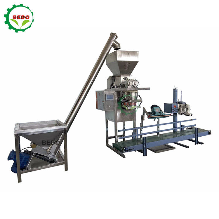 Efficient Wood Pellet Packing Machine High Power PLC Control System