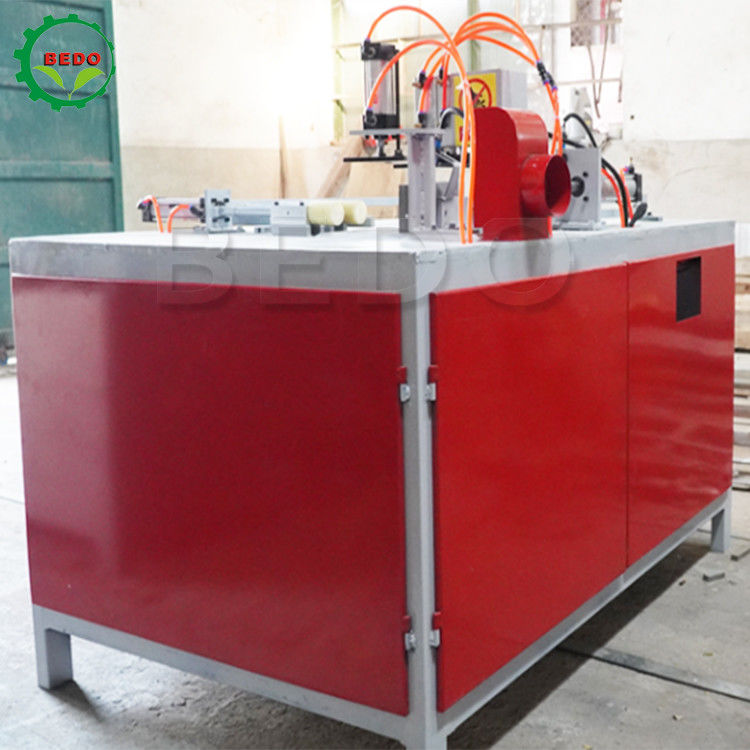 Automatic Sawdust Wood Pallet Block Cutting Machine 380V
