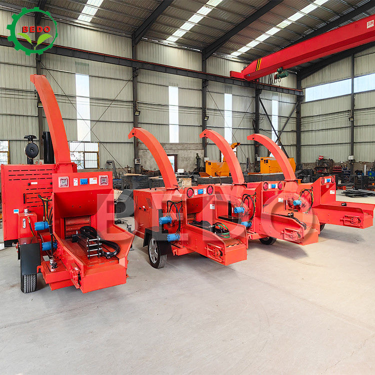 Máy Chipper Gỗ Di Động Sân Vườn Động Cơ Xăng 32HP Nhỏ Gọn Nhẹ Cho Indonesia Khu Vườn Nhà Và Vườn Ươm Sử Dụng