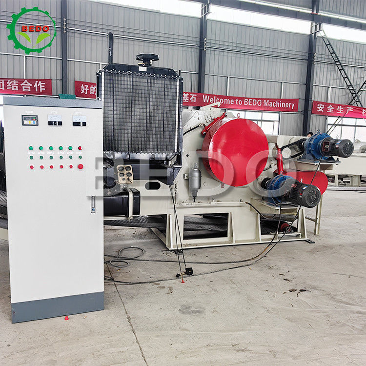 Palm EFB Rỗng Fruit Bunch Shredder Wood Chipper Machine Động cơ diesel 110KW cho nhà máy điện sinh khối