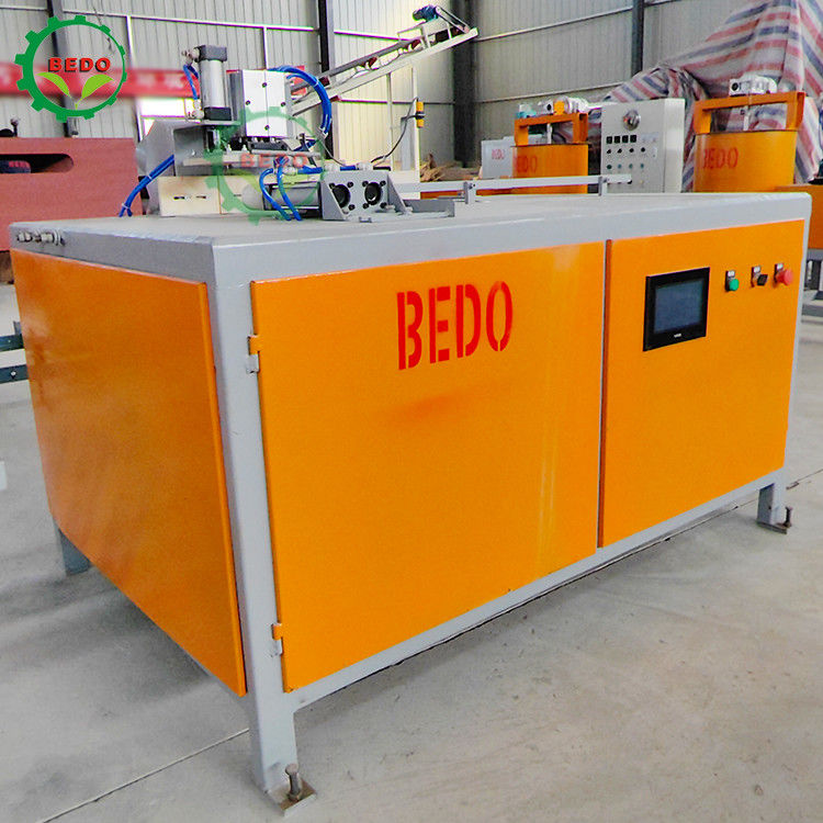 High Efficiency Wood Pallet Block Saw Cutting Machine Low Noise