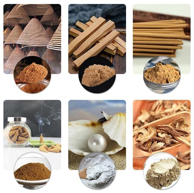 3000rpm 2600kg Herb Sawdust Wood Flour Making Machine 380V