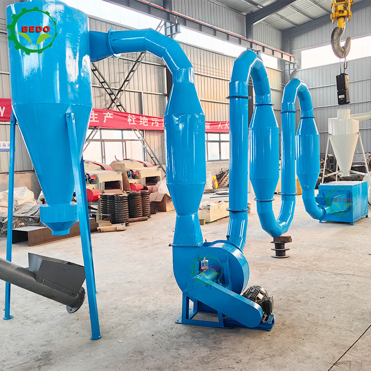 Advanced Sawdust Dryer 4kw Sawdust Pipe Drying Machine CE Approved
