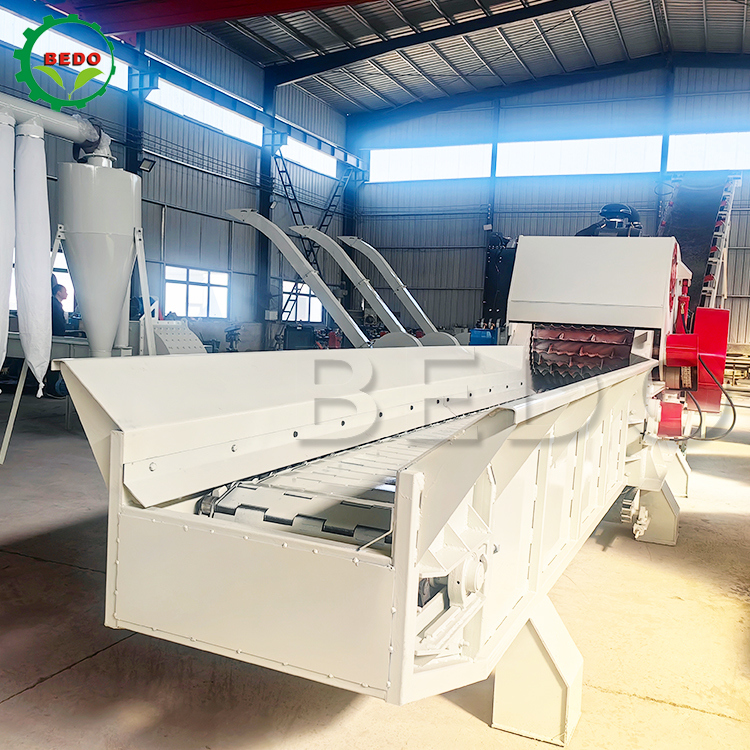 235HP Biomass Wood Chipper Machine 2pcs Blade Drum Type Industrial Shredder Thiết bị hạng nặng