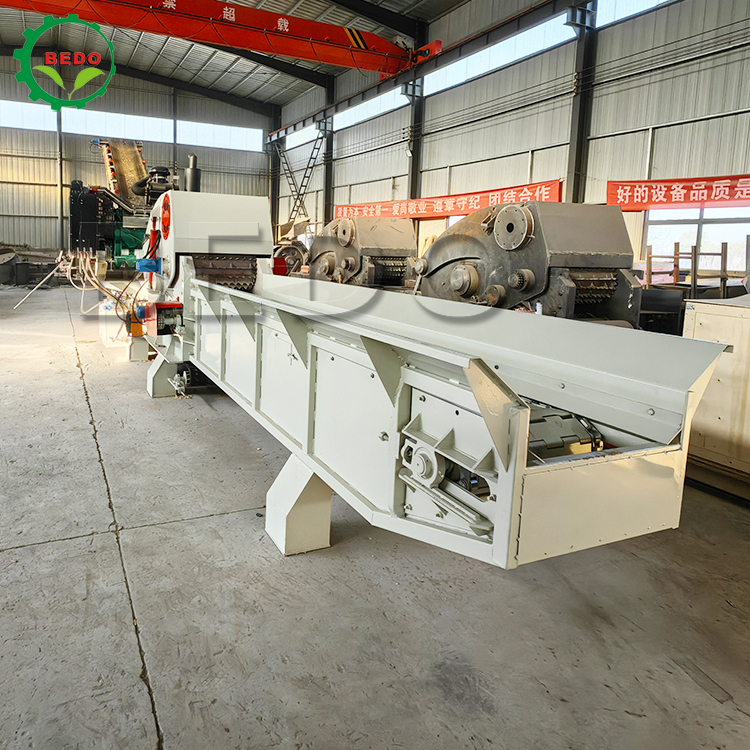 2pcs Disc Wood Chipper Machine for Wood Chipping As Customer's Request