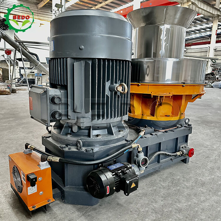 6-10mm kích thước hạt gỗ máy hạt với 90% hiệu quả đốt cháy và 500kg / h Capacity cho sản xuất hạt