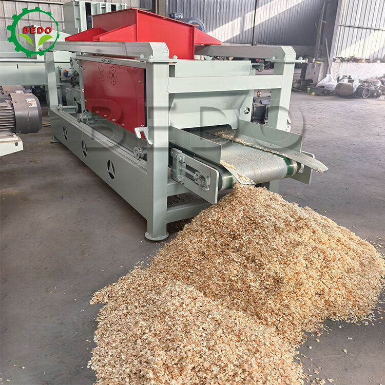 1-10mm Máy cắt gỗ điều chỉnh 7.5kw Trục chính 800kg/h Capacity Production Unit