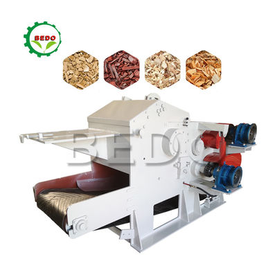 Máy cắt rác gỗ tự nuôi bằng điện nhỏ gọn loại trống máy cắt rác