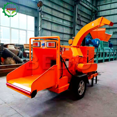 Garden Wood Chipper Máy tự cấp 3200 * 1300 * 1850mm