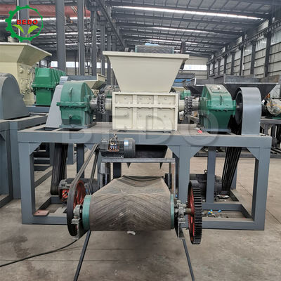 Twin Shaft Pallets Lốp sơn xô Shredder với đồng hợp kim Blade