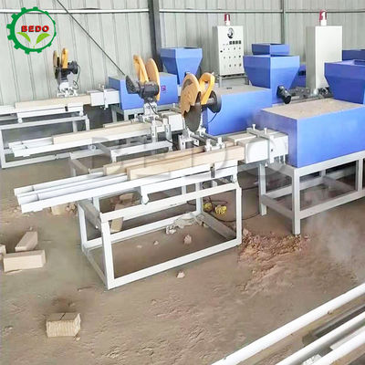 Máy làm khối pallet gỗ được nén 1500KG Máy tự động 3-5MPa