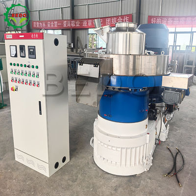 Máy nén hạt sinh khối thép không gỉ tiên tiến với hệ thống điều khiển PLC