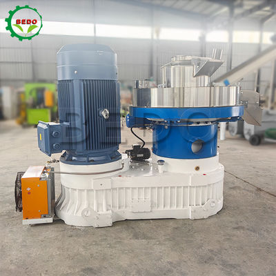 Fully Automatic PLC Control Wood Pellet Machine With ZQ500 Reducer