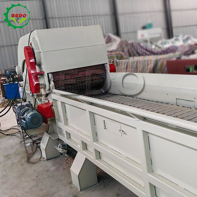 Động cơ điện máy nghiền gỗ 1000MM chiều rộng Feeder Chips gỗ cuối cùng kích thước 25-35MM cho gỗ