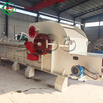 Máy nghiền dây chuyền hạng nặng 160KW Máy nghiền gỗ Chipper sử dụng máy nghiền gỗ