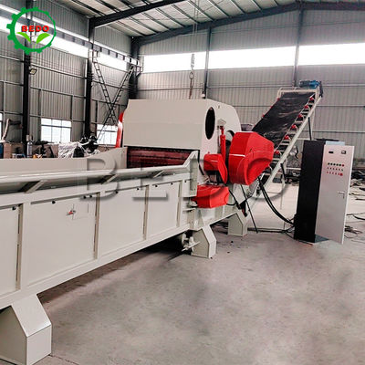 Khả năng cao 160KW Heavy Duty Chain Feeder Drum Chipper Wood Crusher cho nhà máy điện