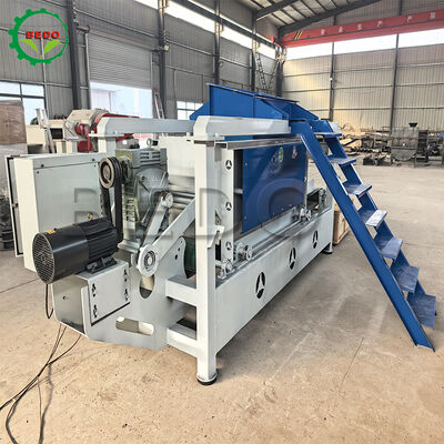 Máy bào gỗ công suất 400kg/h, con lăn 125mm, vận hành tự động, thiết bị công nghiệp