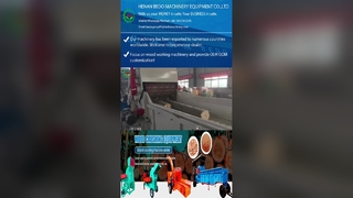 Máy nghiền gỗ Đường kính trống 1000mm Kích thước chip có thể điều chỉnh 15-45mm để bán